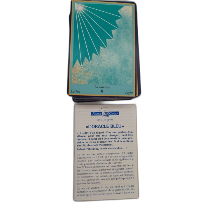 L'Oracle Bleu - Jeu de Cartes Divinatoire D.Doryan & S.Breysse - Occas