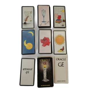 Oracle Gé de Gérard Barbier - Jeu de Cartes Divinatoire Vintage Comple