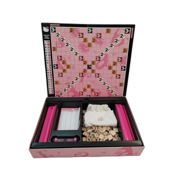 Scarabeo Hello Kitty Edition - EG Giochi - Jeu de Mots Scrabble Italie