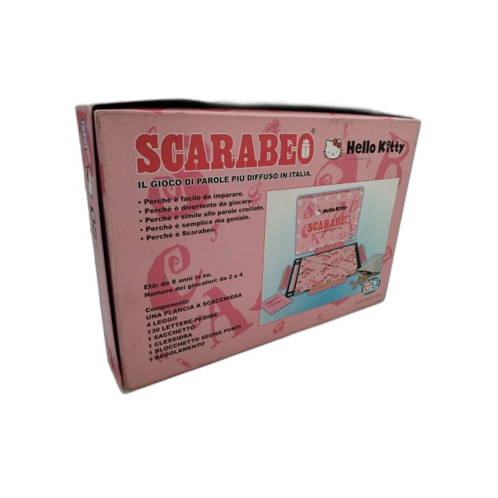 Scarabeo Hello Kitty Edition - EG Giochi - Jeu de Mots Scrabble Italie