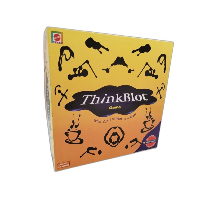 ThinkBlot Game - Mattel - Jeu d'interprétation 2-6 Joueurs - 12 ans -