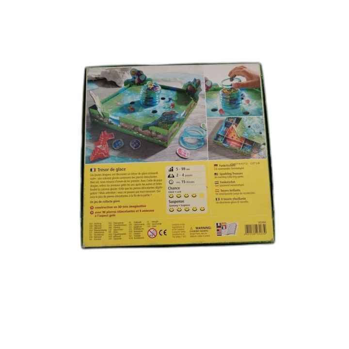 Trésor de Glace - HABA - Jeu Enfant Collecte Dragons - Kinderspiel 201