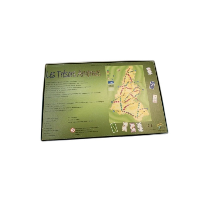Les Trésors Arvernes - CT Games - Jeu de société Région Auvergne - Occ