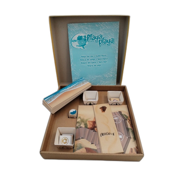 Playa Playa - Bioviva - Jeu Coopératif Enfants 4 ans+ - Fabriqué en Fr