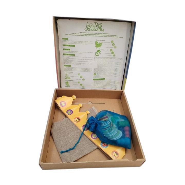 Le Roi du Jardin - Bioviva - Mon Premier Jeu Société Enfant - 3 ans+ -