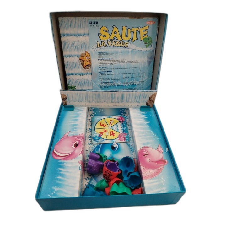 Saute La Vague - Tactic - Jeu de société enfant Poissons - Dès 4 ans -