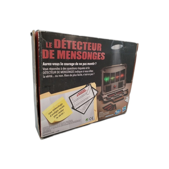 Le Détecteur de Mensonges - Hasbro - Jeu Électronique 2+ Joueurs - 16