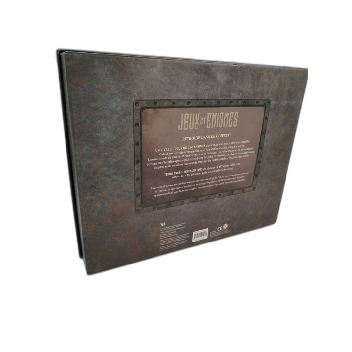 Jeux et Enigmes - Coffret Steampunk Casse-Têtes & Puzzles 3D - Occasio