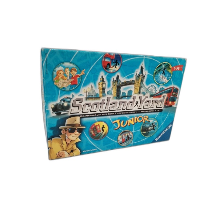 Scotland Yard Junior - Ravensburger - Jeu Enquête Mister X - 2-6 Joueu