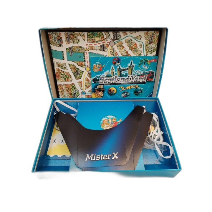 Scotland Yard Junior - Ravensburger - Jeu Enquête Mister X - 2-6 Joueu