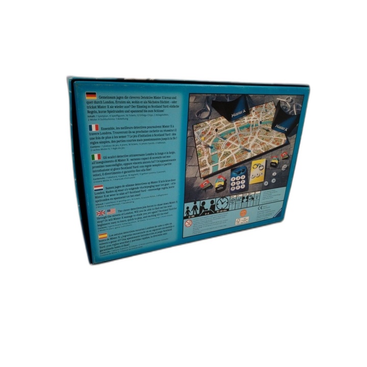 Scotland Yard Junior - Ravensburger - Jeu Enquête Mister X - 2-6 Joueu