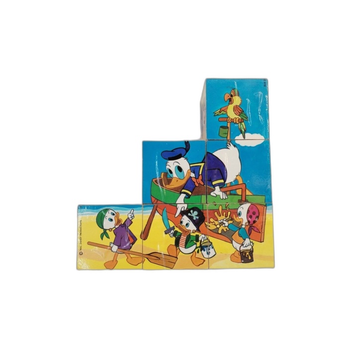 Cubes Walt Disney - Fernand Nathan - Puzzle Cubes Enfant Vintage - Occ