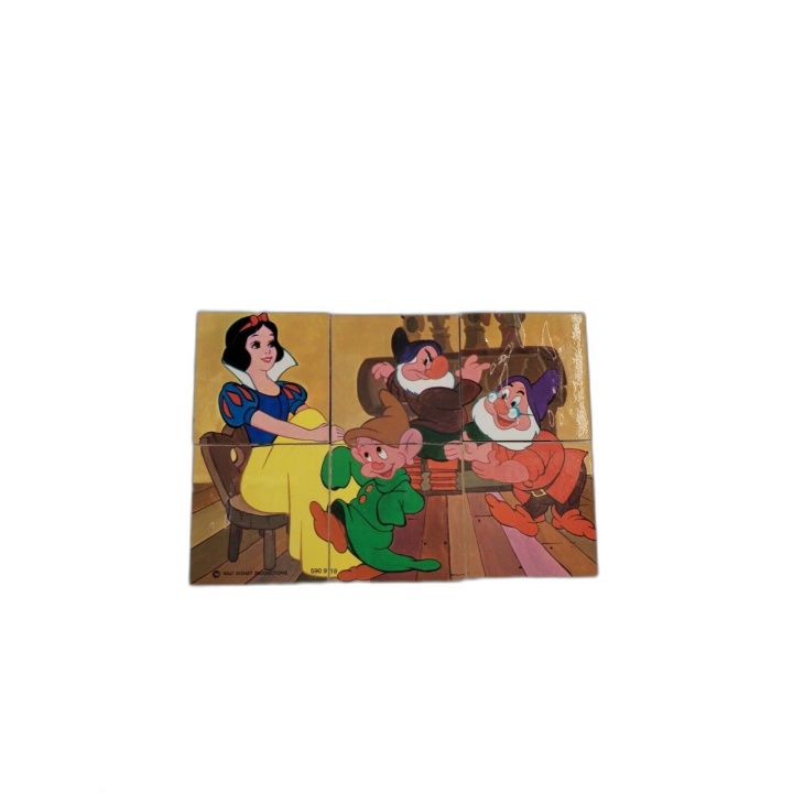 Cubes Walt Disney - Fernand Nathan - Puzzle Cubes Enfant Vintage - Occ