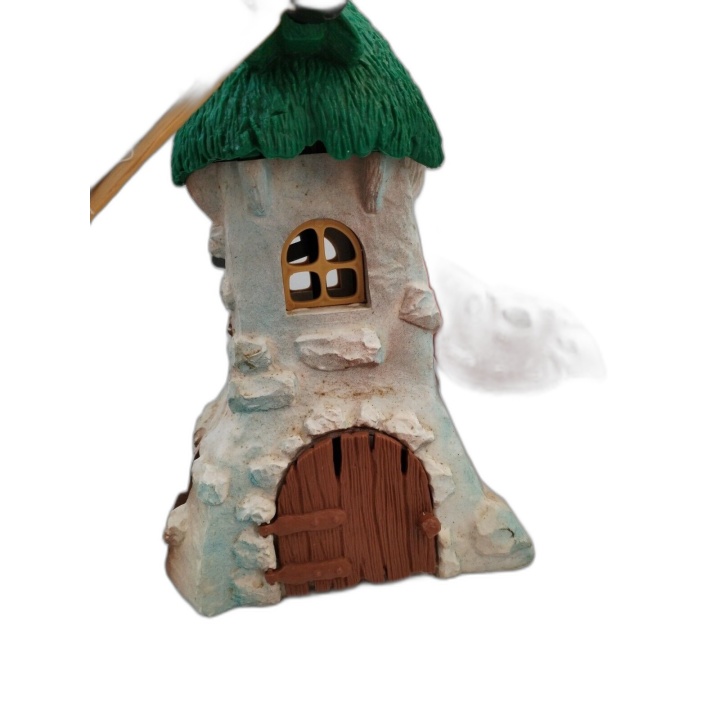 Les Schtroumpfs - Moulin à Vent + Accessoires - Figurine Vintage Occas