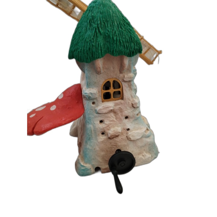 Les Schtroumpfs - Moulin à Vent + Accessoires - Figurine Vintage Occas