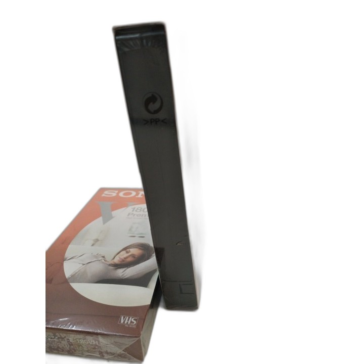 Sony V180 Premium VHS Cassettes Vierges 3H Haute Qualité - Pack x4 - N