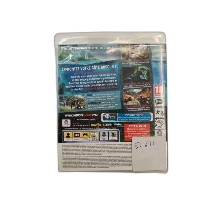Far Cry 3 - PS3 - Jeu Action Aventure Open World Ubisoft - Occasion