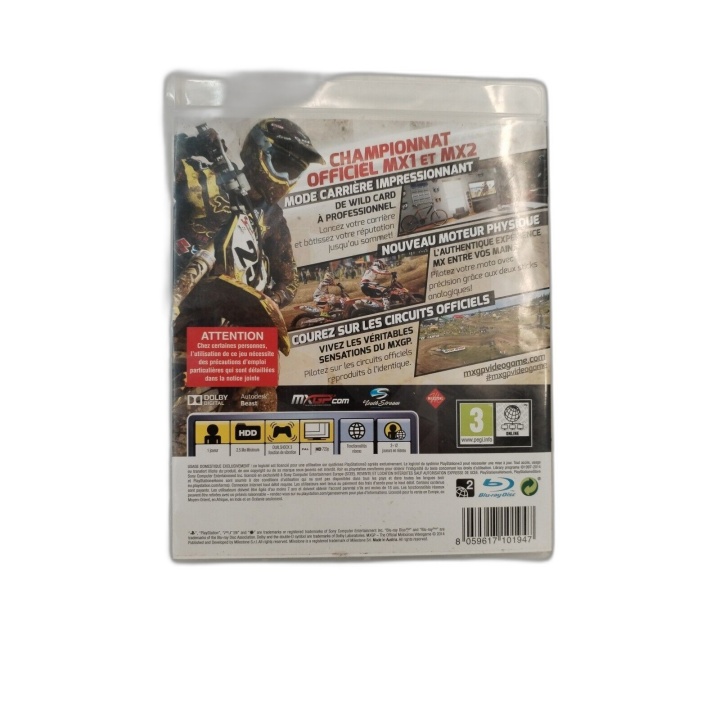 MXGP The Official Motocross Videogame - PS3 - Jeu Course Moto - Occasi