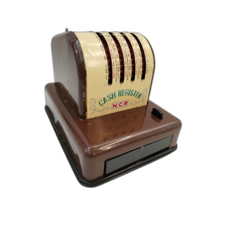 Caisse Enregistreuse Jouet Vintage NCR - Cash Register Métal Japan ATC