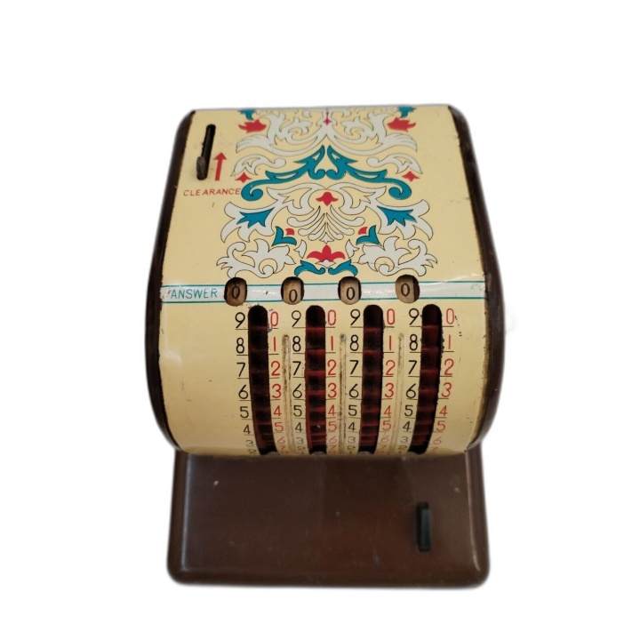 Caisse Enregistreuse Jouet Vintage NCR - Cash Register Métal Japan ATC