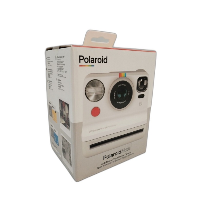 Polaroid Now Blanc - Appareil Photo Instantané i-Type Autofocus - Neuf
