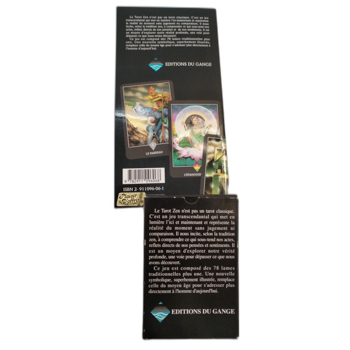Tarot Zen Osho Rajneesh 1995 Éditions du Gange - Jeu Complet avec Livr