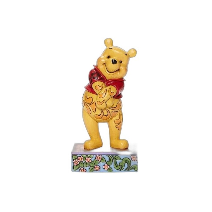 Figurine Winnie l'Ourson Jim Shore Disney Traditions - Statuette Colle