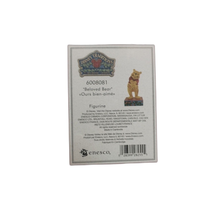Figurine Winnie l'Ourson Jim Shore Disney Traditions - Statuette Colle
