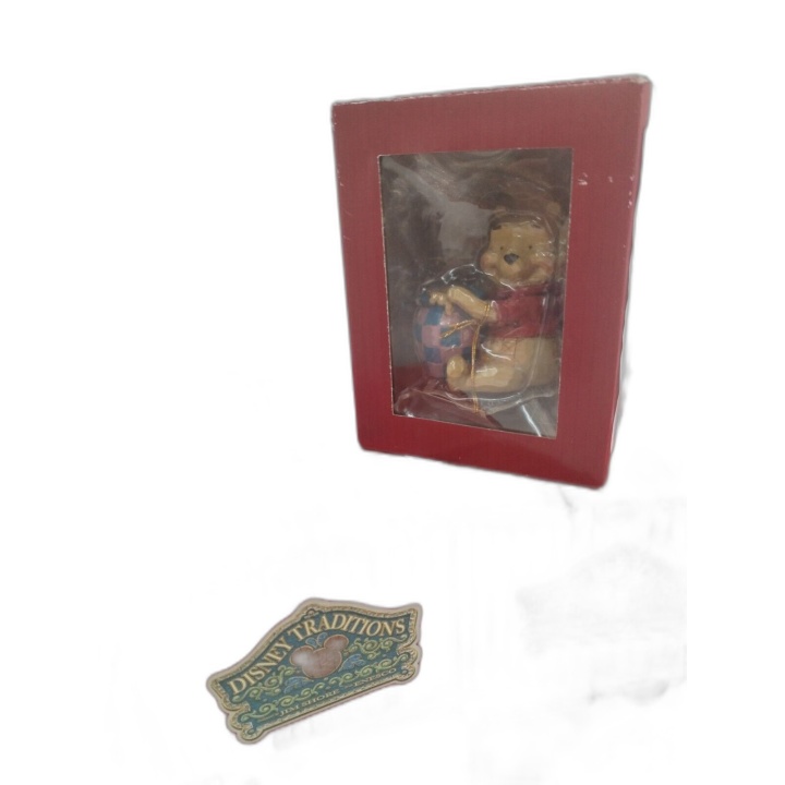 Disney Traditions Jim Shore - Figurine Winnie l'Ourson Noël - Enesco N