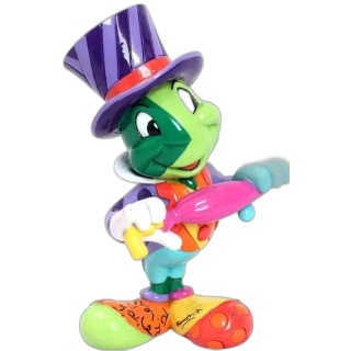 Figurine Jiminy Cricket Disney Britto Pop Art - Pinocchio Édition Coll