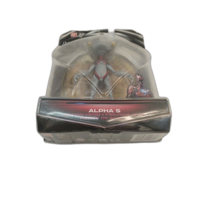 Power Rangers Alpha 5 - Bandai - Figurine Action Hero 12 cm - 4 ans+ -