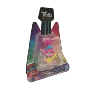 Trolls World Tour Hasbro - Figurine Poppy DreamWorks - Neuve sous blis