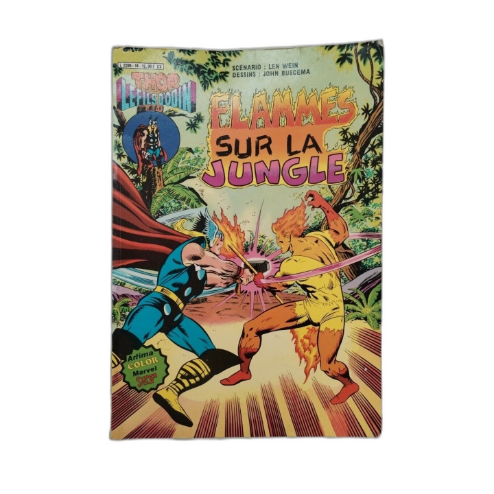 Thor Le Fils d'Odin N°18 - Flammes Sur La Jungle - Artima Color Marvel