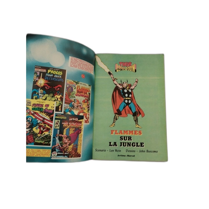 Thor Le Fils d'Odin N°18 - Flammes Sur La Jungle - Artima Color Marvel