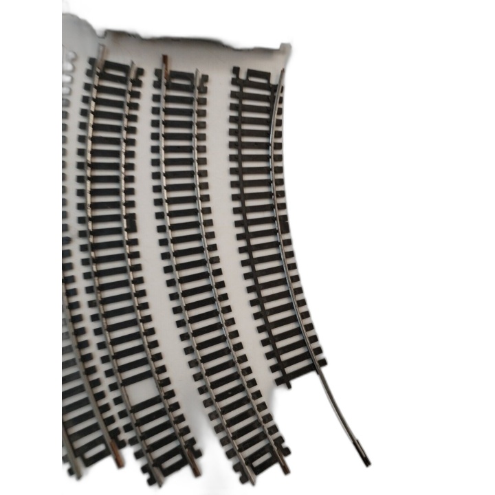 Lot Wagons Marchandises HO + Rails Courbes - Atlantic Container BP Int