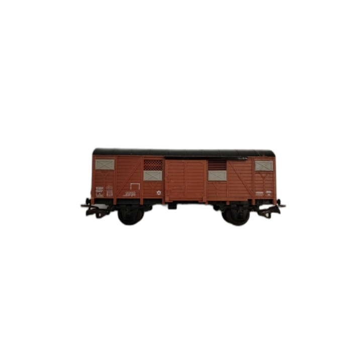 Train Miniature Locomotive + 2 Wagons Marchandises - Modélisme Ferrovi