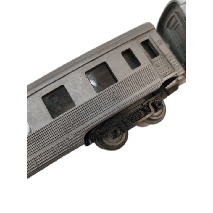 Jouef 435 - Lot 2 Wagons Voyageurs SNCF Bmyf Inox Gris 2e Classe - Éch