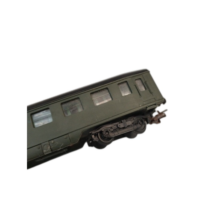 Hornby HO - Voiture Voyageurs 2e Classe SNCF B10 Myfi Verte - Modélism