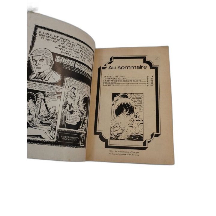 Étranges Aventures N°62 Du Sang Dans L'Eau - Comics Pocket BD Vintage