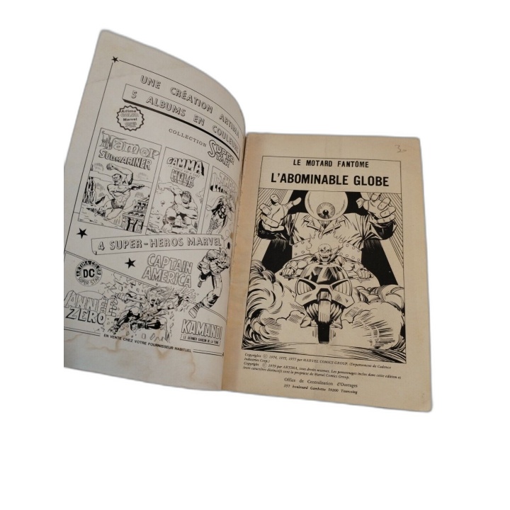 Étranges Aventures N°61 L'Abominable Globe - Comics Pocket - BD Marvel