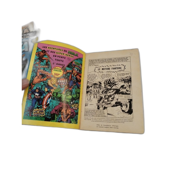 Étranges Aventures N°66 Le Motard Fantôme - Comics Pocket BD Marvel -