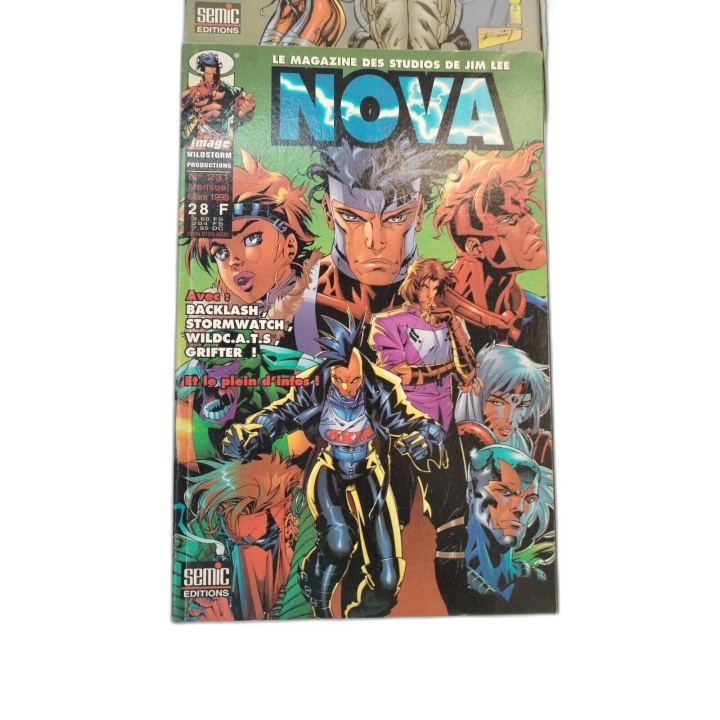 Nova Magazine Semic Lot 5 BD Comics Image Wildstorm N°229 à 233 - Occa