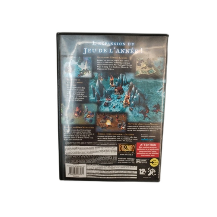 Warcraft III The Frozen Throne Expansion Set - PC/MAC - Stratégie - Bl