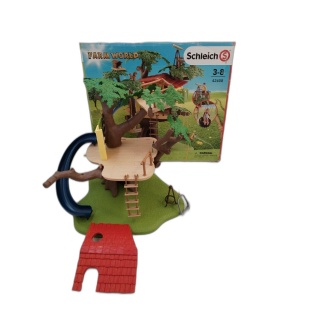 Schleich Farm World 42408 - Cabane dans les Arbres - Jeu Figurine 3-8