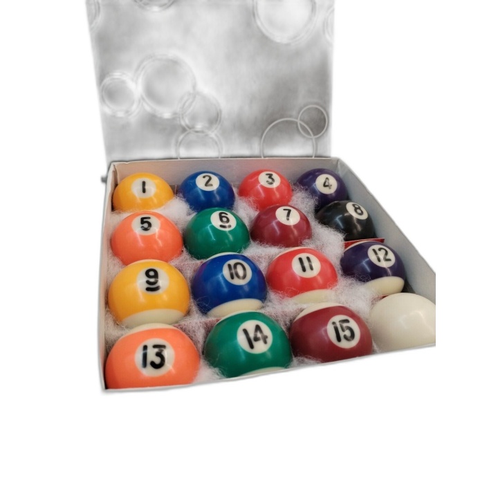 Jeu de Billard - Set 16 Boules de Billard Pool Ø4cm - Occasion Très Bo
