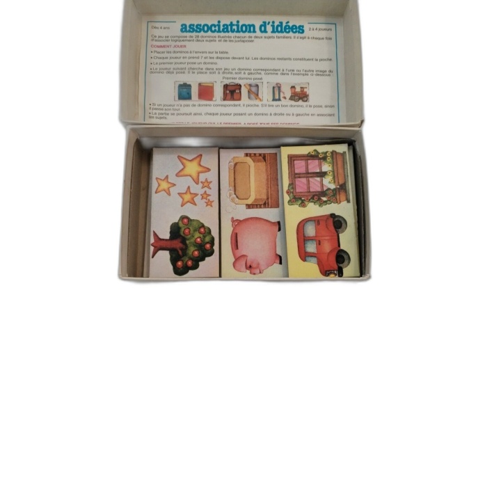 Association d'Idées Domino - Nathan Découverte - Jeu Éducatif Enfant -
