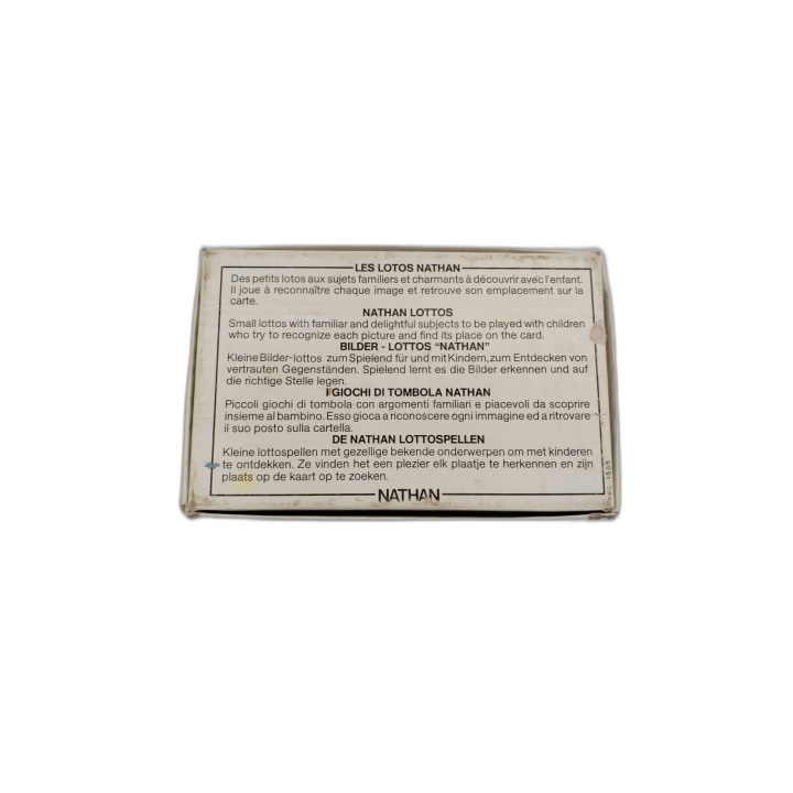 Objets Familiers Loto - Nathan - Jeu éducatif enfant - Reconnaissance 