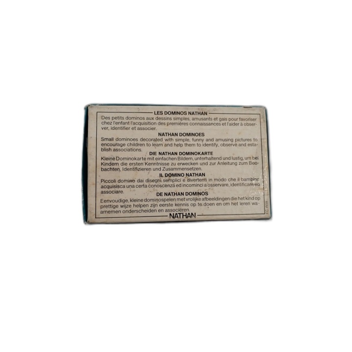 Donald Duck Domino-Puzzle Walt Disney - Nathan Découverte - Jeu Vintag