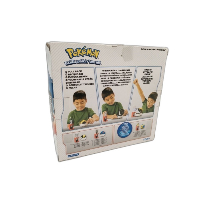 Pokémon Catch 'N' Return Poké Ball Espeon + Ultra Ball - Tomy XY - Fig