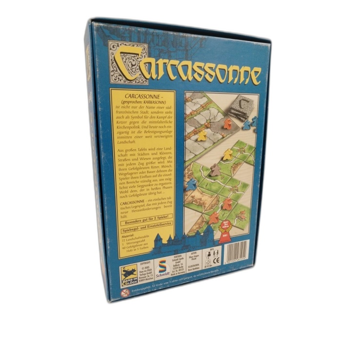 Carcassonne - Hans im Glück - Jeu Stratégie 2-5 Joueurs - 8 ans - Vers